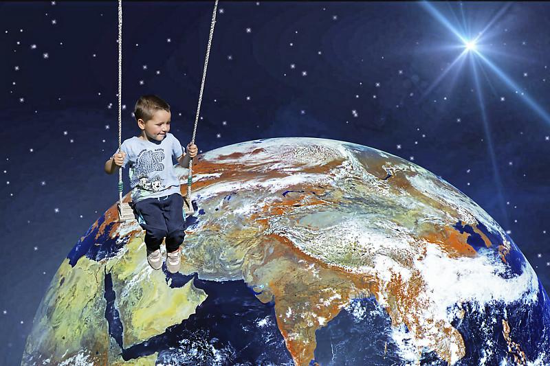 L enfant dans les etoiles